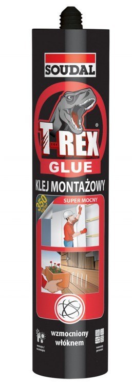 KLEJ MONTAŻOWY SUPER MOCNY 380G T-REX