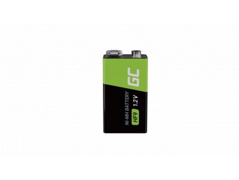 Green Cell Baterie Akumulatorki 2x 9V HF9 Ni-MH 250mAh