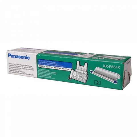 Panasonic oryginalny folia do faxu KX-FA54X, 2*114str., Panasonic Fax KX-FP 148CE, 145, 143, KX-FC 231, 233, 235, 23