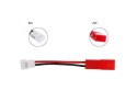 Przejście adapter Przejściówka - Gniazdo BEC JST 2pin na Molex 51005 - przewód 35mm