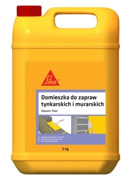 SIKACEM PLAST DOMIESZKA DO ZAPRAW TYNKARKICH I MURARS. 5KG