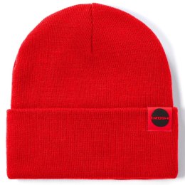 Czapka Ozoshi Hitoshi Cuffed Beanie czerwona OWH20CFB002BR