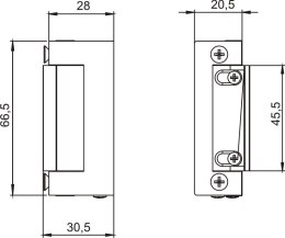 ZACZEP ELEKTROMAGNETYCZNY Z WYŁĄCZNIKIEM