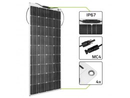 Elastyczny panel solarny Green Cell GC Solar Panel 100W / Monokrystaliczny / 12V 18V / ETFE / MC4