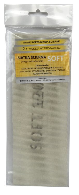 SIATKA ŚCIERNA SOFT 105*280MM 5 SZTUK GRANULACJA 100