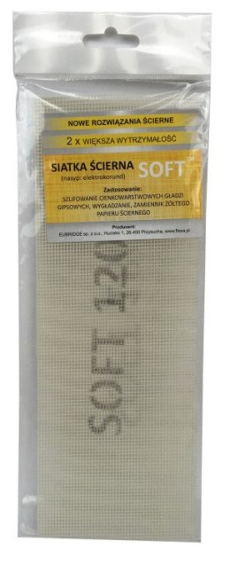 SIATKA ŚCIERNA SOFT 105*280MM 5 SZTUK GRANULACJA 150