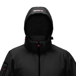 Kurtka męska softshell Ozoshi Kazaiuki czarna O20SS001