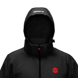 Kurtka męska softshell Ozoshi Kohiji czarna O20SS002