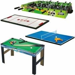 Piłkarzyki Bilard Tenis Stołowy Cybergaj 4w1 Best Sporting