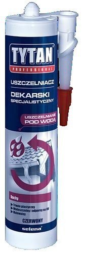 USZCZELNIACZ SPECJALISTYCZNY DEKARSKI TYTAN 310ML BEZBARWNY