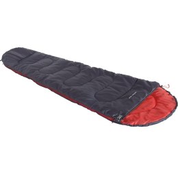 Śpiwór High Peak Action 250 (225x80x50cm) antracytowo czerwony 26022