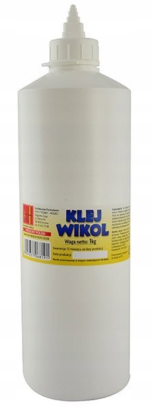 KLEJ WIKOL 1kg Klej do drewna i materiałów drewnopochodnych