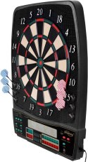 Elektroniczna tarcza do rzutek dla 16 graczy + 12 rzutek Physionics