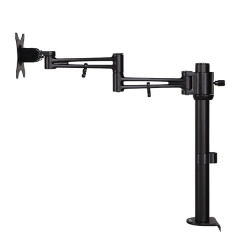 Regulowany uchwyt na monitor ,10KG ,zacisk ,17"-30" ,obrotowy ,czarny Regulowany uchwyt na monitor ,10KG ,zacisk ,17"-30" ,obrotowy ,czarny