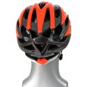 Kask rowerowy regulowany Dunlop czerwony R.L