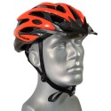 Kask rowerowy regulowany Dunlop czerwony R.L