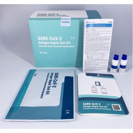 Test antygenowy SARS-CoV-2 Antigen Rapid Test Kit (Colloidal Gold), 25 szt w opakowaniu, wymaz z przedniej części nosa, Beijing 