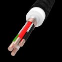 Kabel Green Cell GC PowerStream USB-C - USB-C 120cm, szybkie ładowanie Power Delivery (60W), Ultra Charge, QC 3.0