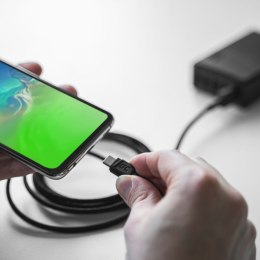 Kabel Green Cell GC PowerStream USB-A - USB-C 200cm, szybkie ładowanie Ultra Charge, QC 3.0