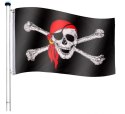 Maszt wraz z piracką flagą - 650 cm FLAGMASTER®