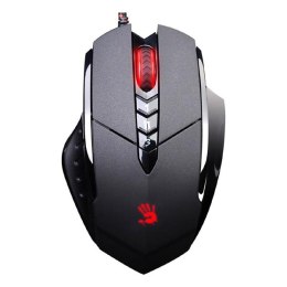 A4tech Mysz Bloody V7, 3200DPI, optyczna, 7kl., 1 scroll, przewodowa USB, czarna, do gry, V-Track, LAGLESS SHOTING, CORE 3