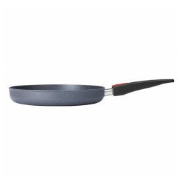 Patelnia aluminiowa, 24cm, czarna, wytrzymała, powierzchnia non-stick, Woll