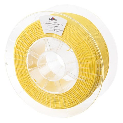 Spectrum 3D filament, PLA Pro, 1,75mm, 1000g, 80107, bahama yellow