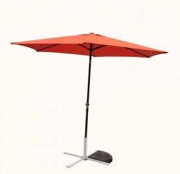 Parasol 300 cm - z pochyłem, kolor terakota