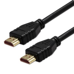 HDMI M- HDMI M, Ultra High Speed, 2m, pozłacane końcówki, czarny, 8K@60Hz, 48Gb/s