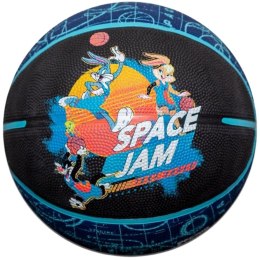 Piłka do koszykówki Spalding Space Jam Court czarno-niebieska '6 84592Z