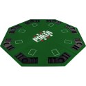 Składana mata do pokera - zielona GamesPlanet®