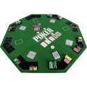 Składana mata do pokera - zielona GamesPlanet®
