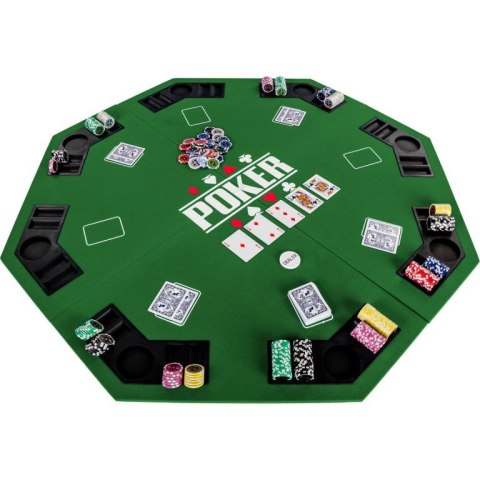 Składana mata do pokera - zielona GamesPlanet® Składana mata do pokera - zielona GamesPlanet®