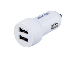 Avacom ładowarka samochodowa 5V, dwa wyjścia USB 5V/1A - 3,1A