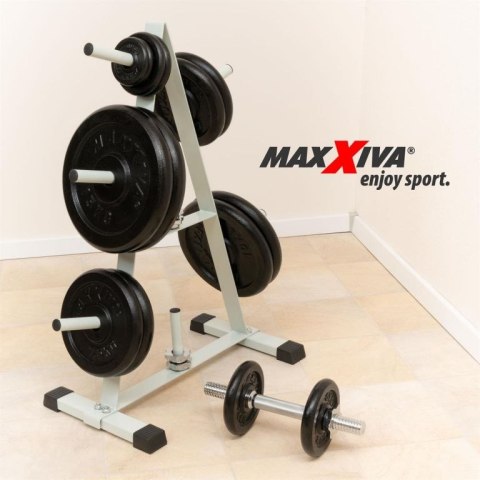 MAXXIVA Zestaw 4 obciążników do hantli o łącznej wadze 10 kg MAXXIVA® MAXXIVA Zestaw 4 obciążników do hantli o łącznej wadze 10 kg MAXXIVA®