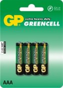 BATERIA GREENCELL 1.5V AAA R3 4 SZTUKI GP BATTERY