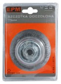 SZCZOTKA DOCZOŁOWA 100MM ZN