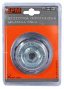 SZCZOTKA DOCZOŁOWA SPLATANA 85MM ZN