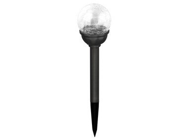 LAMPA SOLARNA KULA SL2302S MINI RGB SZKLANA CZARNA 32CM POLUX LAMPA SOLARNA KULA SL2302S MINI RGB SZKLANA CZARNA 32CM POLUX