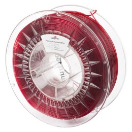 Spectrum 3D filament, vzOrek, Premium PET-G, 1,75mm, 80050, transparent red