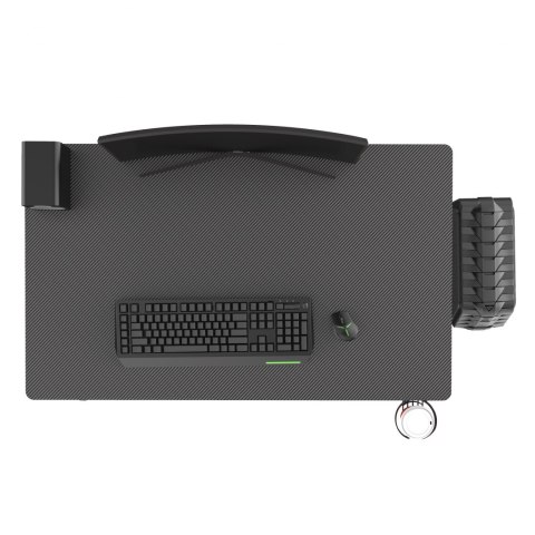 ULTRADESK Biurko dla gracza ENTER V2, 100x60 cm, 75cm, z uchwytem na słuchawki, kompaktowy rozmiar ULTRADESK Biurko dla gracza ENTER V2, 100x60 cm, 75cm, z uchwytem na słuchawki, kompaktowy rozmiar