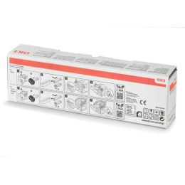 OKI oryginalny toner 47095701, yellow, 5000s, OKI C824, 834, 844, O