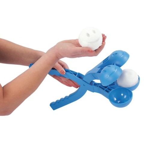 Śnieżkomat ballmaker snowball do robienia kulek śnieżnych podwójny niebieski Śnieżkomat ballmaker snowball do robienia kulek śnieżnych podwójny niebieski