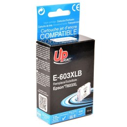 UPrint kompatybilny ink / tusz z C13T03A14010, 603XL, black, 600s, 13ml, E-603XLB, dla Epson Expression Home XP-2100, 2105, 3100