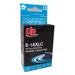 UPrint kompatybilny ink / tusz z C13T16324010, T163240, 16XL, cyan, 450s, 9ml, E-16XLC, dla Epson WorkForce WF-2540WF, WF-2530WF