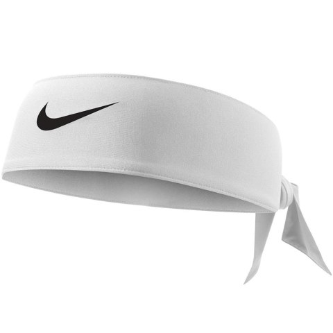 Opaska na głowę Nike Dri Fit Head Tie Reversible biała N1002146101OS Opaska na głowę Nike Dri Fit Head Tie Reversible biała N1002146101OS