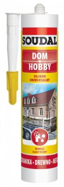 SILIKON SOUDAL 280ML BIAŁY