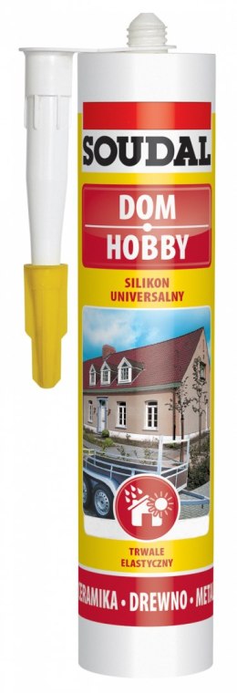 SILIKON SOUDAL 280ML SZARY