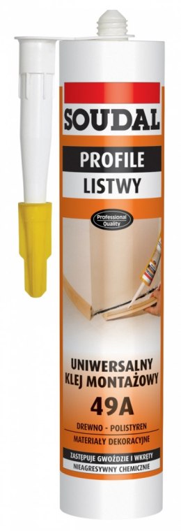 KLEJ MONTAŻOWY UNIWERSALNY 49A 280ML