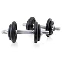 Zestaw hantli ciężarków 4x2,5kg 4x1,25kg z walizką LACESTONE